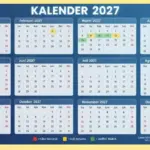 Kalender 2027 Lengkap: Daftar Tanggal Merah Libur Nasional dan Cuti Bersama SKB 3 Menteri