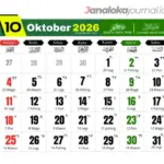 Kalender Oktober 2026