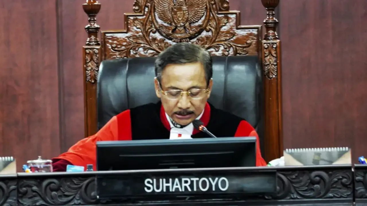 Ketua Mahkamah Konstitusi Suhartoyo