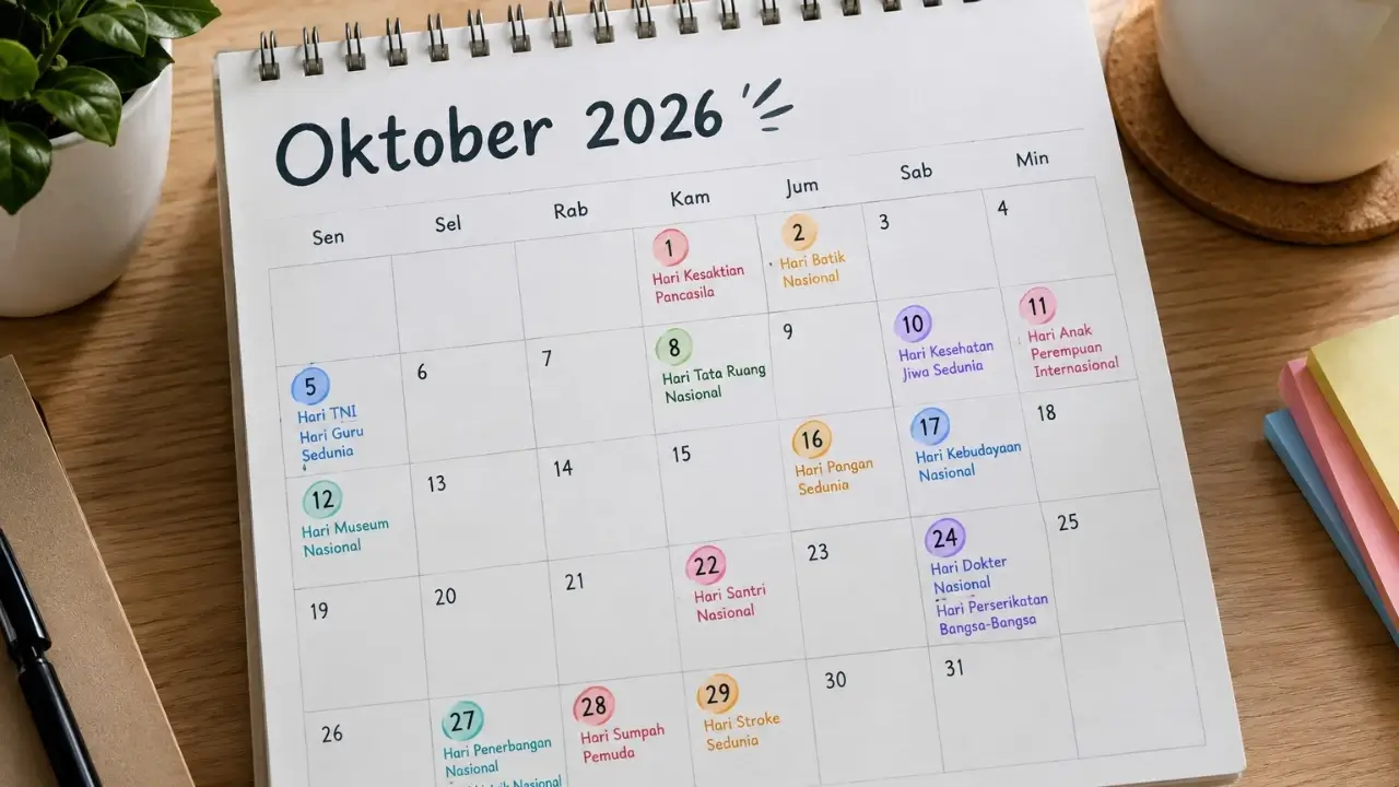 Peringatan Hari Besar Oktober 2026